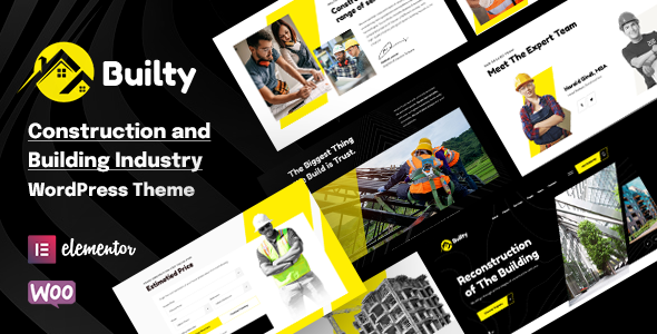 Builty - Construction WordPress Theme Logo