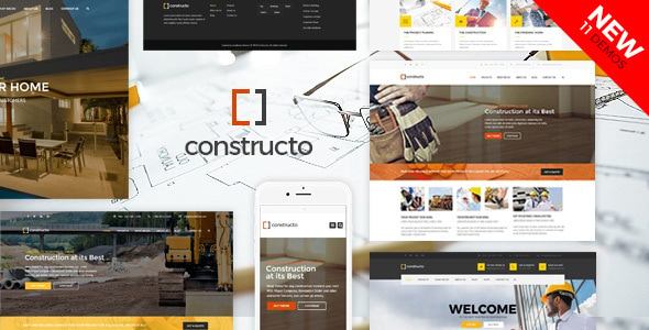 Constructo - Construction WordPress Theme Logo