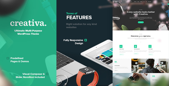 Creativa - Multi-Purpose WordPress Theme Logo